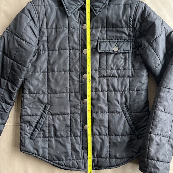 Black Quilted Snap-Front BDG Jacket - Picture 4 of 5